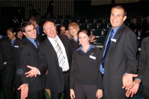 Colin Pearce audience members