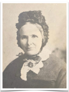 Pioneer and farmer's wife, Colin Pearce's Great Great Grandmother Lucy Cobbledick